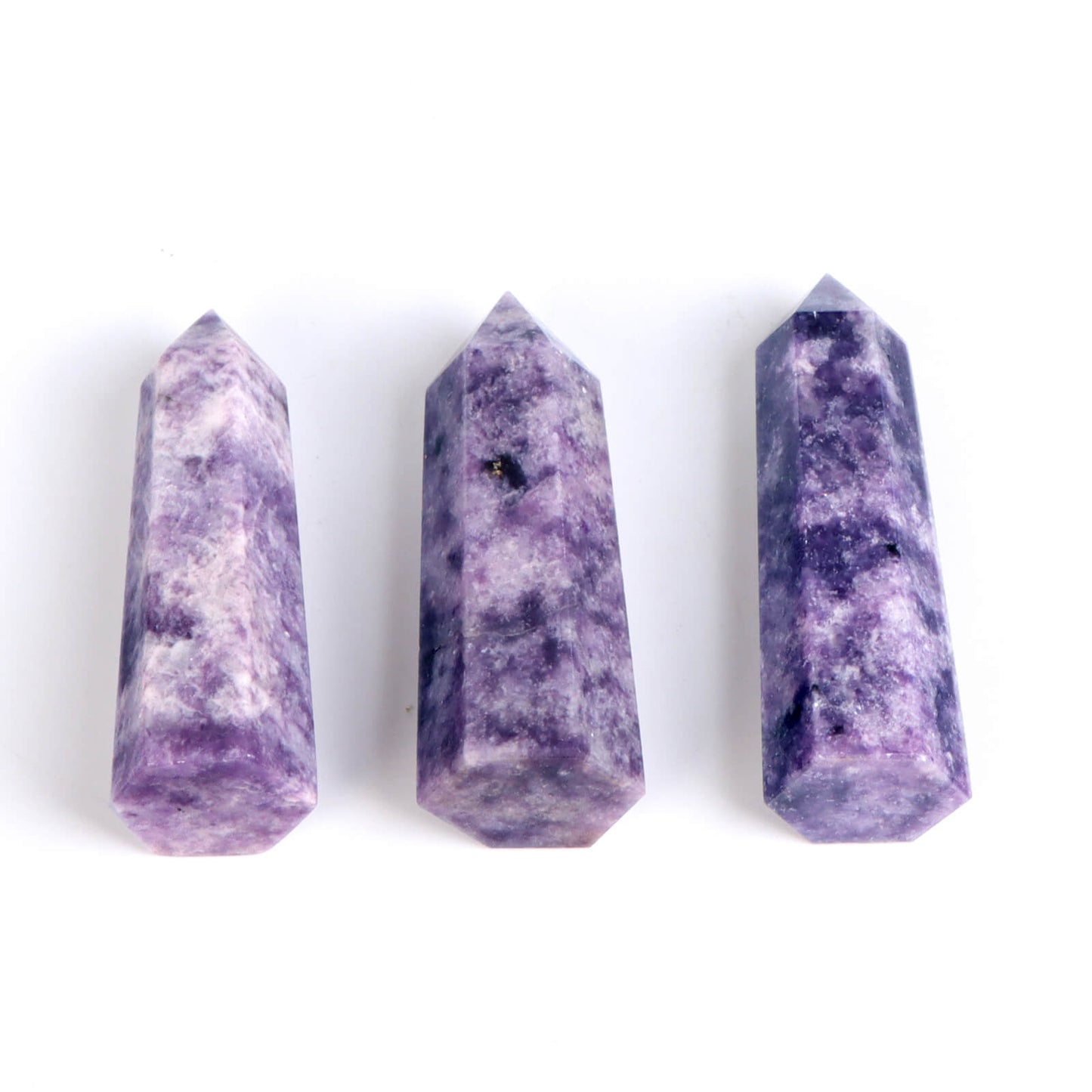 Purple Lepidolite Point Tower Wholesale - Smqartcrystal