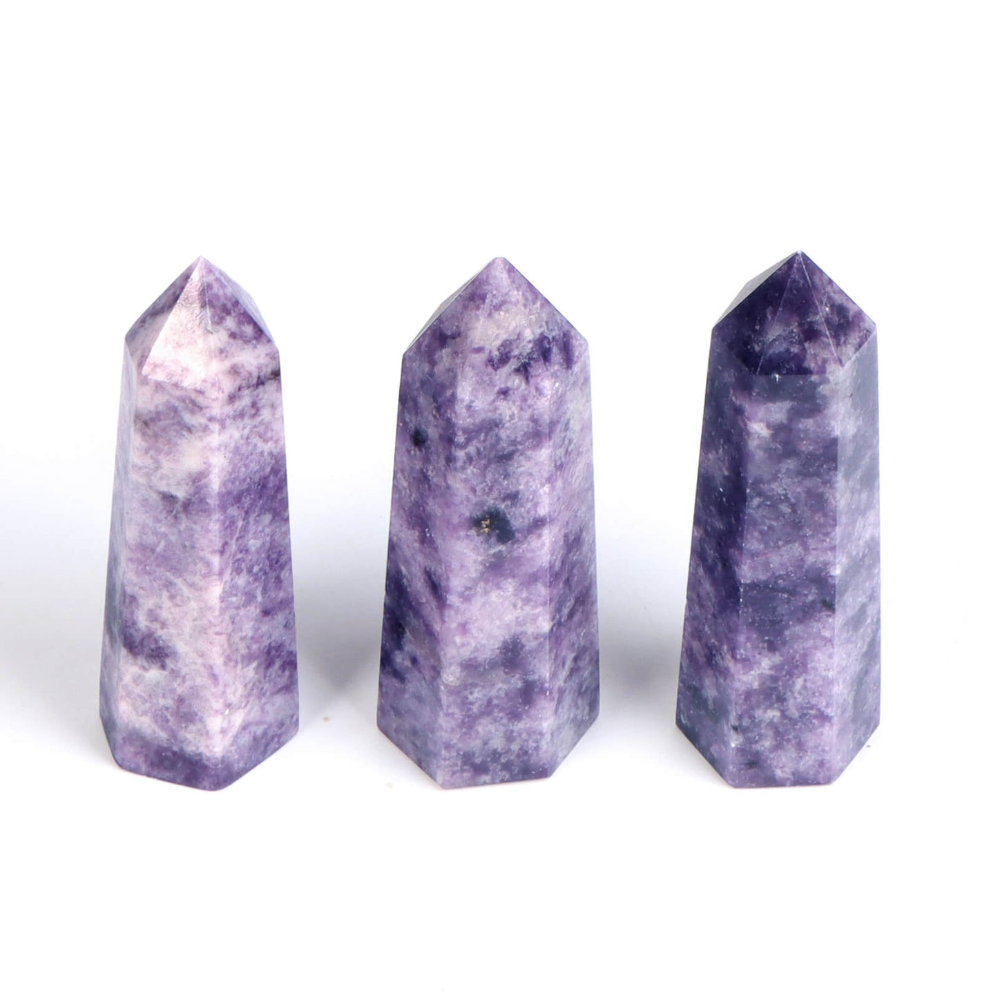 Purple Lepidolite Point Tower Wholesale - Smqartcrystal