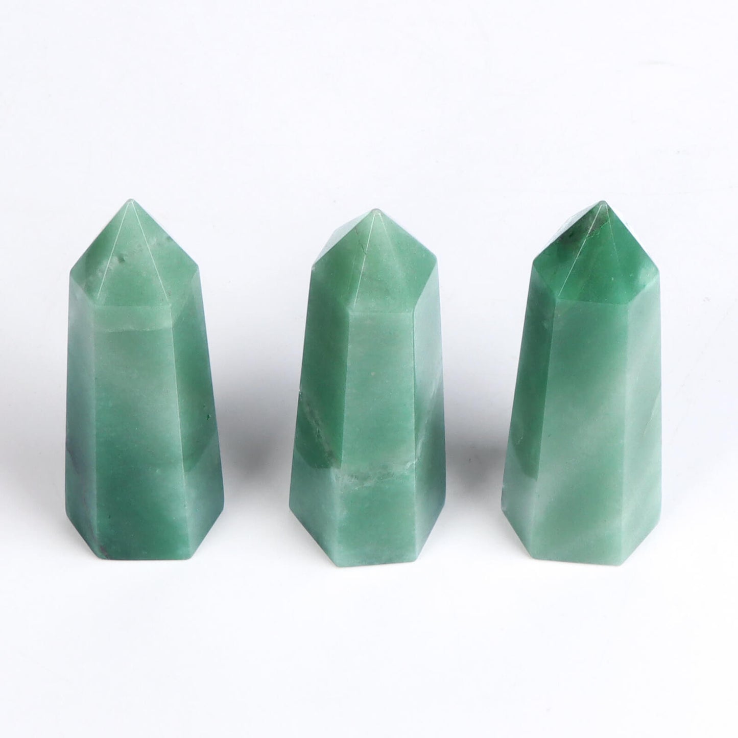 Green Aventurine Point Tower Wholesale - Smqartcrystal
