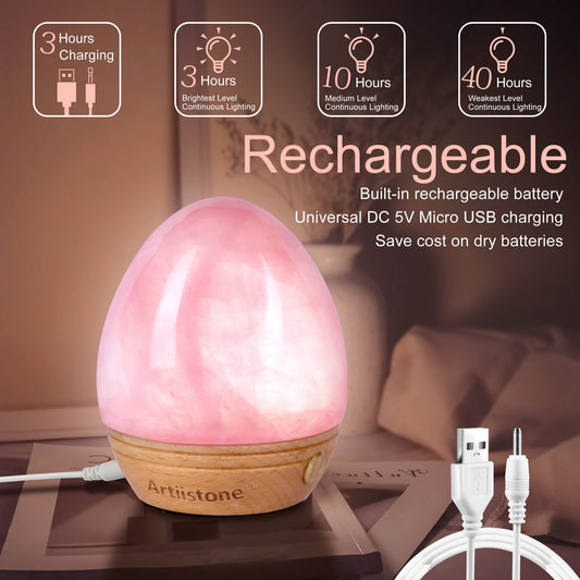 3.2" Crystal Night Light - Smqartcrystal