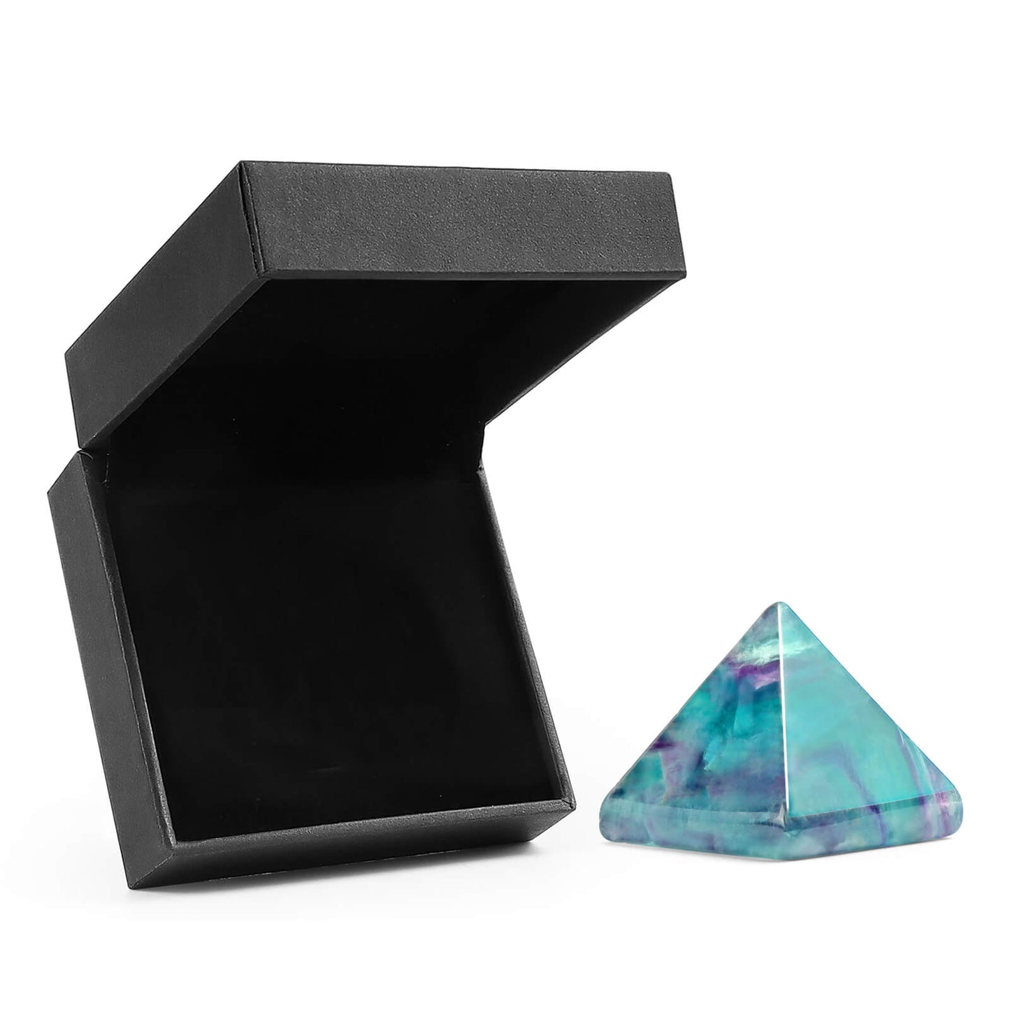 1.6" Fluorite Pyramid Wholesale - Smqartcrystal