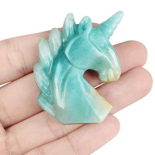 Artistone 2" Crystal Unicorn Statue Amazon Stone Collectible SmqartCrystal