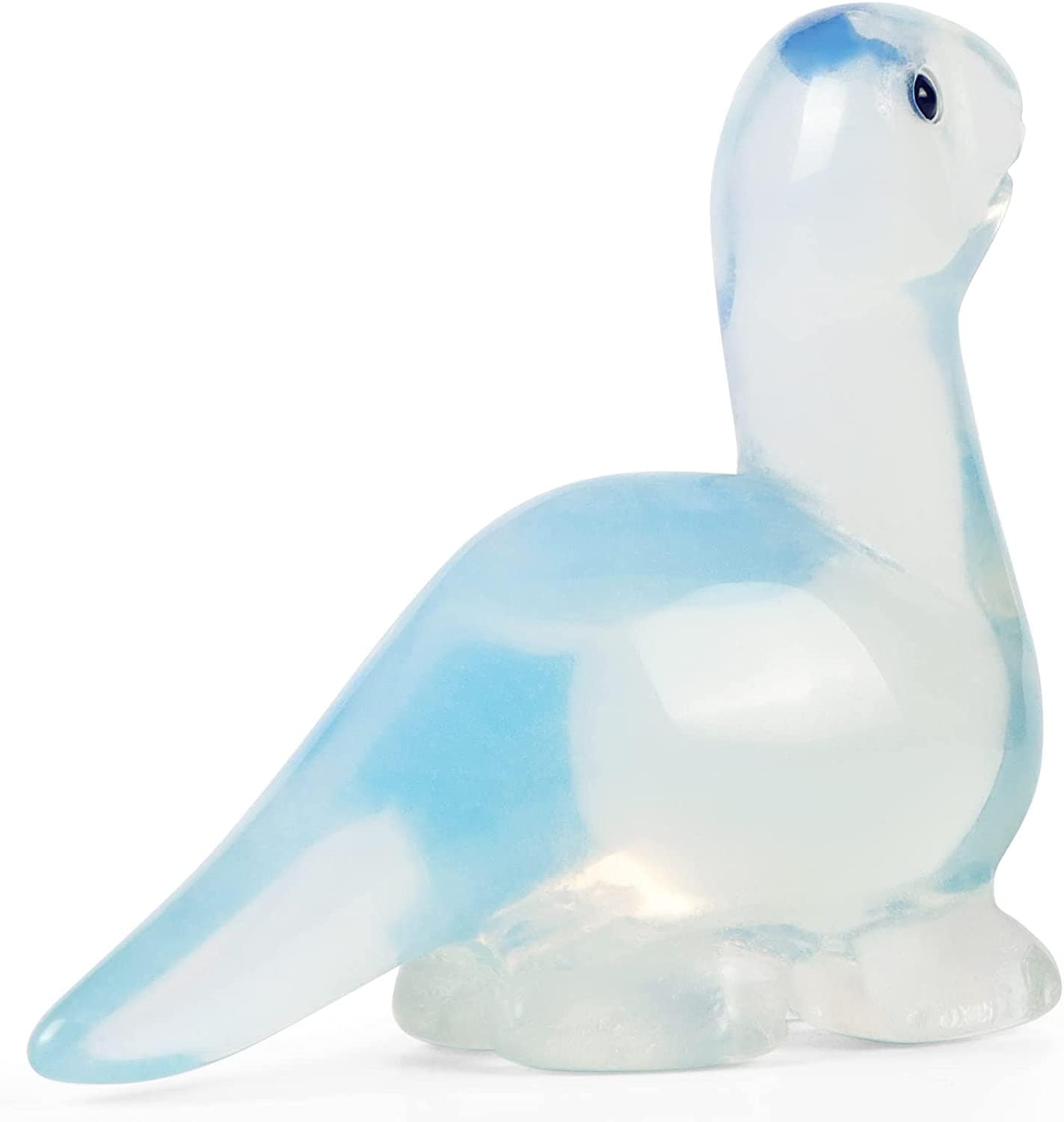 Artistone Hand Carved Opalite stone 2" Crystal Dinosaur Statue Animal Collection. SmqartCrystal