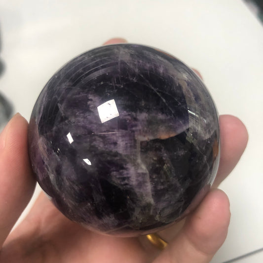 2.3" Amethyst crystal balls - Smqartcrystal