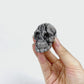 2" black veined jasper Skull wholesale