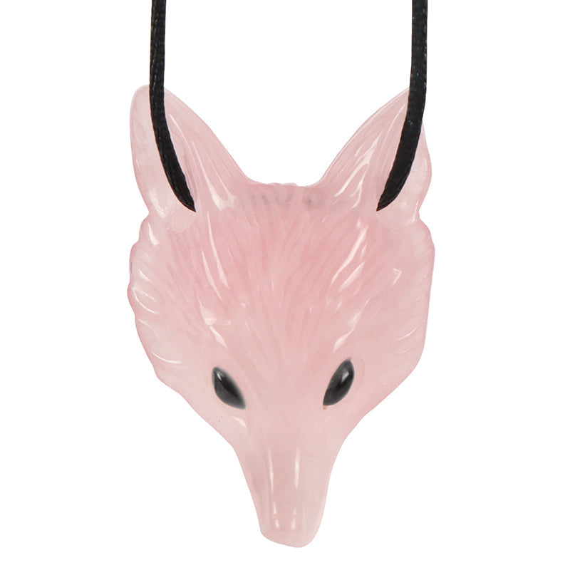 1.6" Crystal Fox Pendant SmqartCrystal