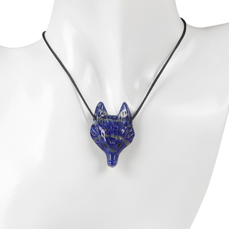 1.6" Crystal Fox Pendant SmqartCrystal