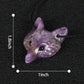 1.6" Crystal Fox Pendant SmqartCrystal
