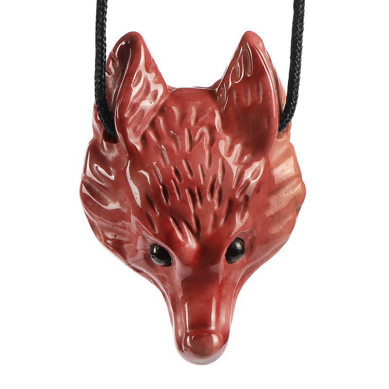 1.6" Crystal Fox Pendant SmqartCrystal