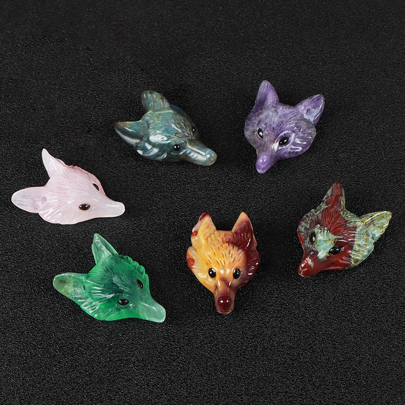 1.6" Crystal Fox Pendant SmqartCrystal