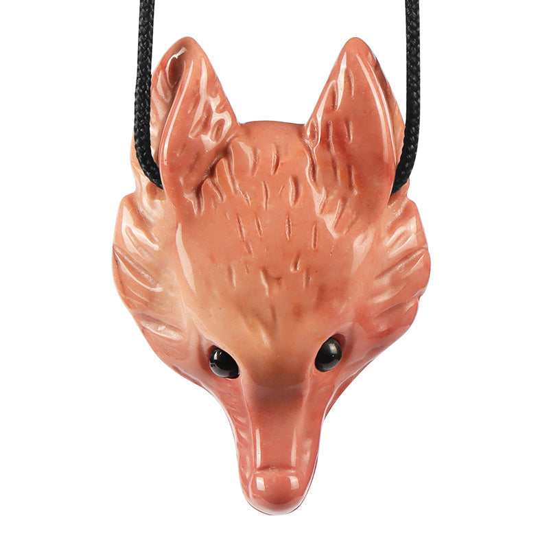 1.6" Crystal Fox Pendant SmqartCrystal