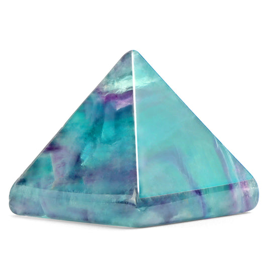 1.6" Fluorite Pyramid Wholesale - Smqartcrystal