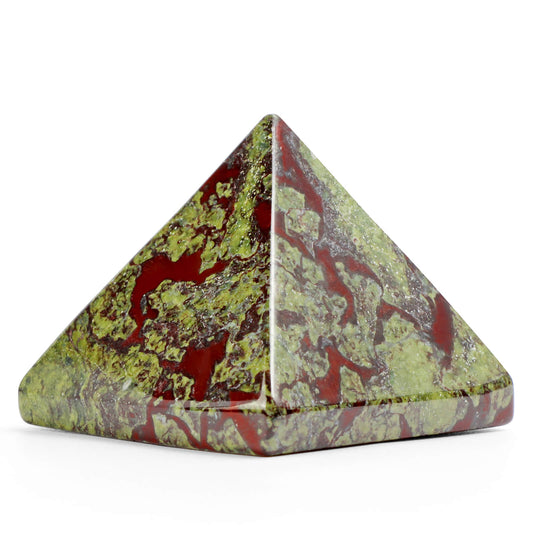 1.6" Dragon Bloodstone Pyramid Wholesale - Smqartcrystal