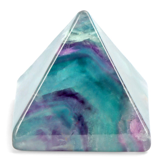 1.6" Fluorite Pyramid Wholesale - Smqartcrystal