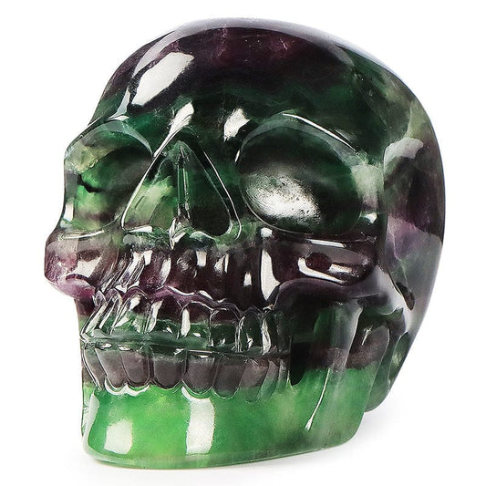 4" Crystal Skull Statue SmqartCrystal