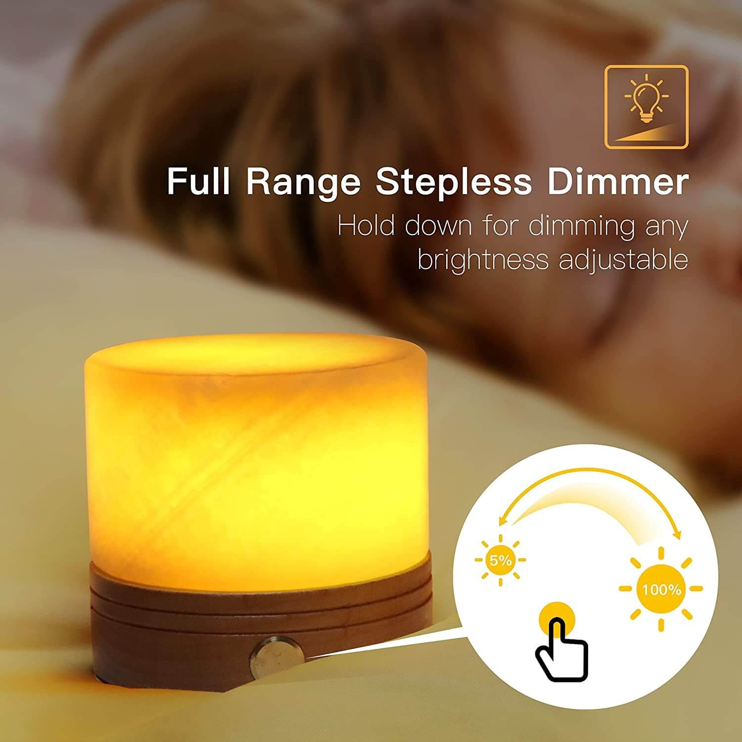 2.5" Crystal Night Light - Smqartcrystal