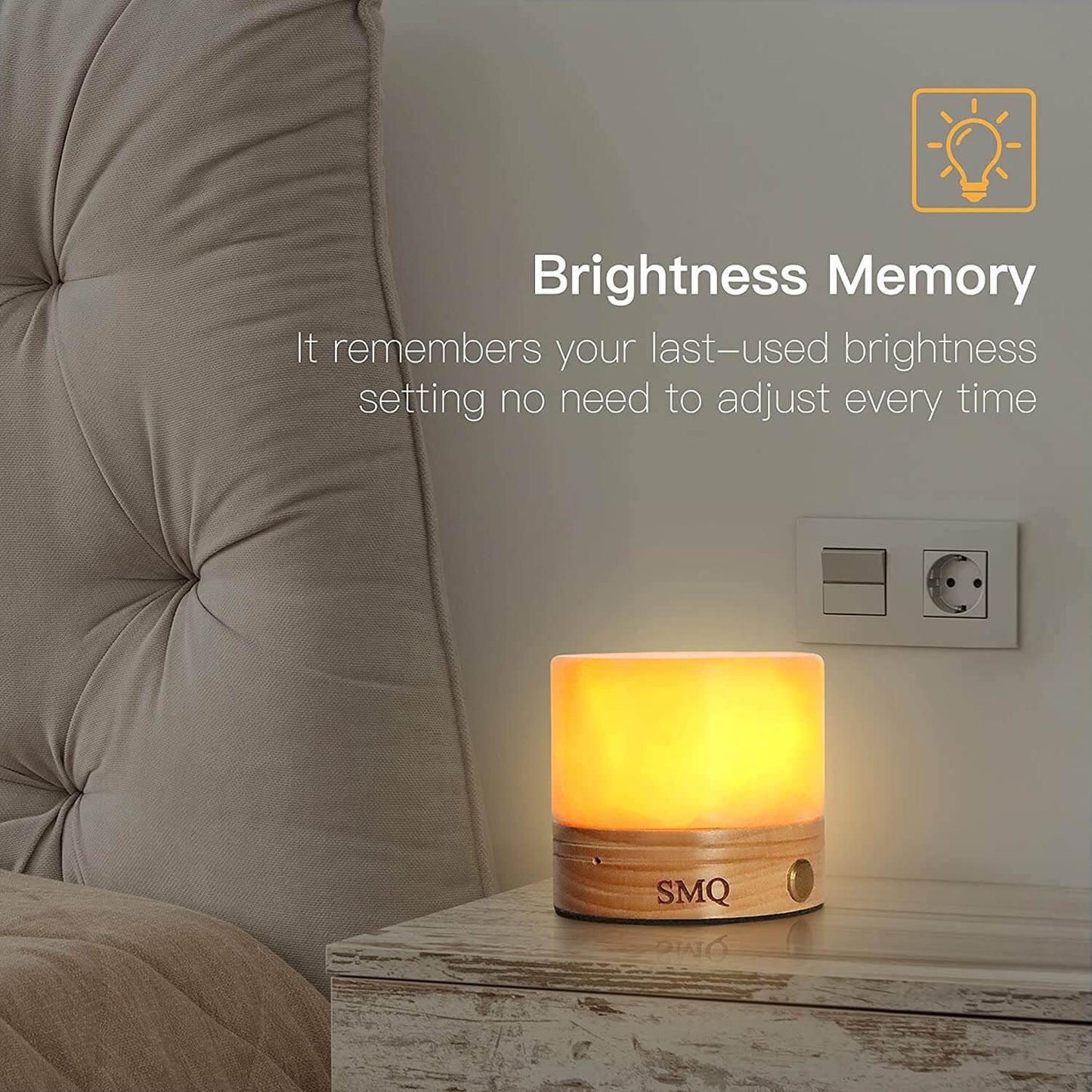 2.5" Crystal Night Light - Smqartcrystal