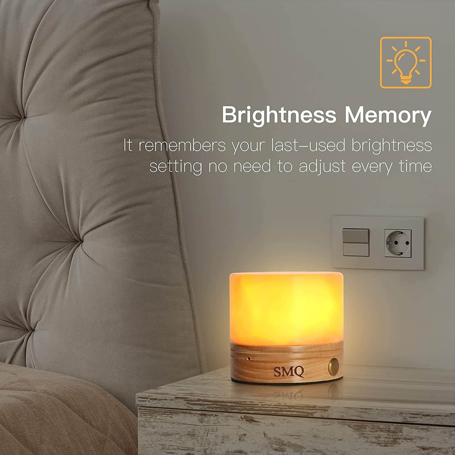 2.5" Crystal Night Light - Smqartcrystal